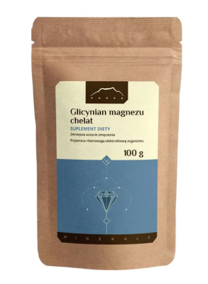 Nanga Chelatowany glicynian magnezu w proszku - 100 g