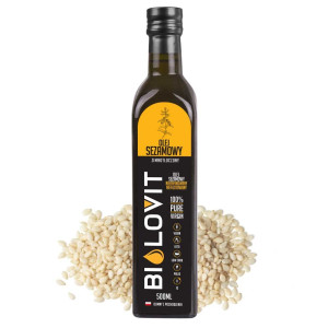Bilovit Olej sezamowy zimnotłoczony - 500 ml