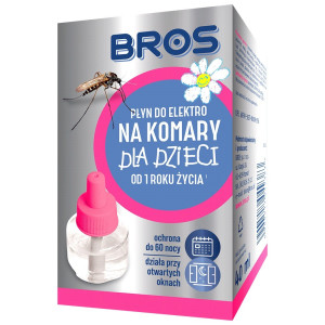 Bros Płyn do elektro na komary dla dzieci od 1 roku życia