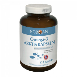 Norsan Omega-3 Arktis - 120 kapsułek