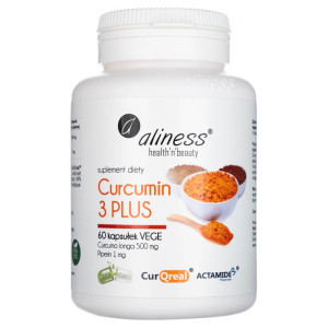 Aliness Curcumin 3 PLUS - 60 kapsułek