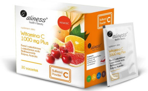 Aliness Witamina C 1000 mg Plus - 30 saszetek