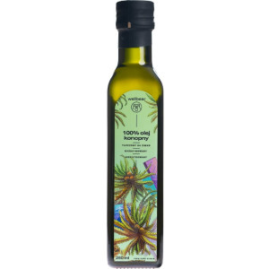 Wellbear Olej konopny zimnotłoczony - 250 ml