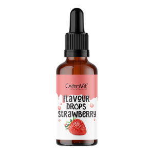 OstroVit Aromat spożywczy w kroplach truskawkowy - 30 ml
