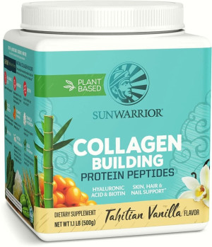 Sunwarrior Collagen Building Protein Peptides Tahitian waniliowy - 500 g