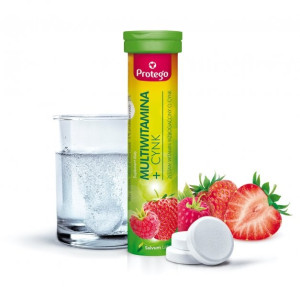 Protego Multiwitamina + Cynk - 20 tabletek musujących