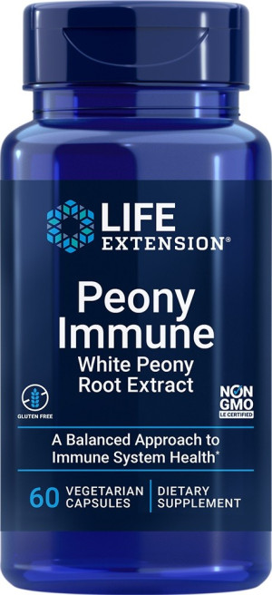 Life Extension Peony Immune (Regulacja Immunologiczna) - 60 kapsułek
