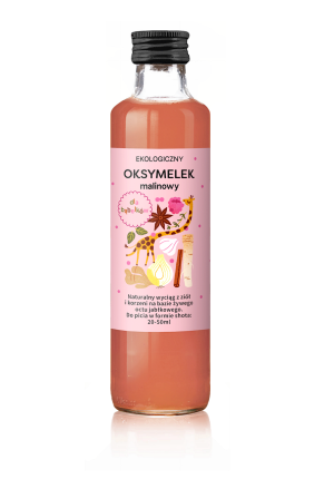 Zakwasownia Oksymelek malinowy dla bąbelków - 250 ml