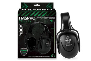 Haspro ZELL-3X Nauszniki ochronne - czarne