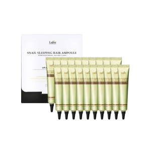 La'dor Nocna ampułka do włosów Snail Sleeping Hair Ampoule - 20x20 ml