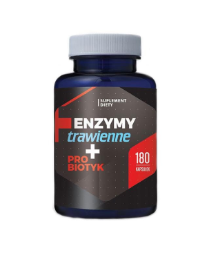 Hepatica Enzymy Trawienne + Probiotyk - 180 kapsułek