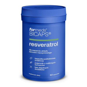 Formeds Bicaps Resveratrol - 60 kapsułek