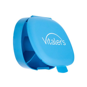 Vitaler's Pillbox pojemnik na tabletki - niebieski