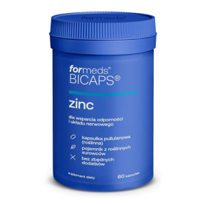 Formeds Bicaps Zinc (Cynk) 25 mg - 60 kapsułek