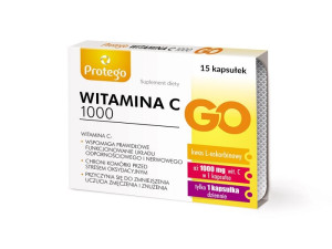 Protego Witamina C 1000 GO - 15 kapsułek