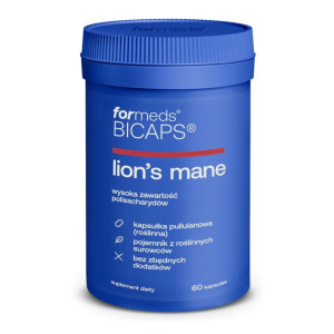 Formeds Bicaps Lion's mane (Soplówka jeżowata) - 60 kapsułek