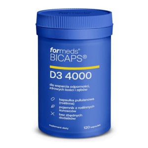 Formeds Bicaps D3 4000 - 120 kapsułek