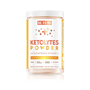 BeKeto Elektrolity Ketolytes, Słoneczna Pomarańcza - 200 g