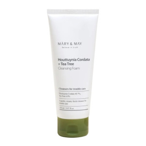 Mary&May Pianka dla problematycznej cery Houttuynia Cordata + Tea Tree - 150 ml