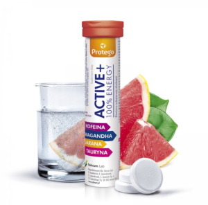 Protego Active + 100% Energy - 20 tabletek musujących