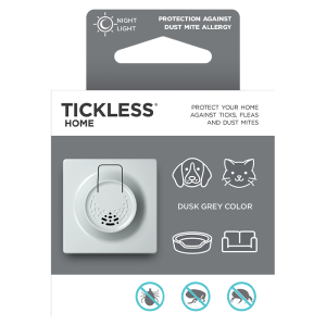 Tickless Home Ultradźwiękowa ochrona przed kleszczami i pchłami w domu - Grey