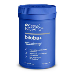 Formeds Bicaps Biloba+ - 60 kapsułek