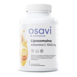 Osavi Liposomalna Witamina C 1000 mg - 120 kapsułek