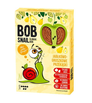 Bob Snail Przekąska jabłkowo-gruszkowa bez dodatku cukru - 60 g