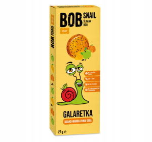 Bob Snail Galaretka owocowa jabłko-mango-dynia-chia bez cukru - 27 g
