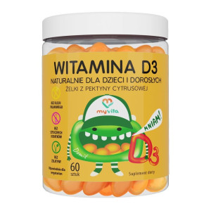 MyVita Witamina D3 1000 IU - 60 żelek