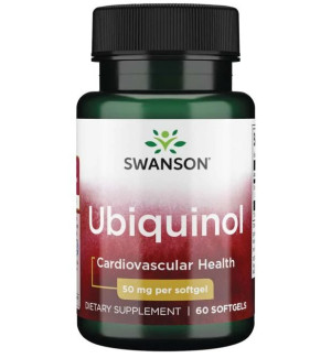 Swanson Ubiquinol (Ubichinol) 50 mg - 60 kapsułek