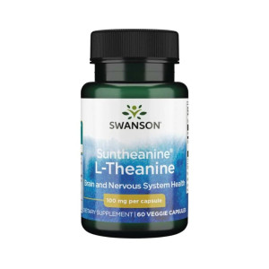 Swanson L-Teanina Suntheanine 100 mg - 60 kapsułek