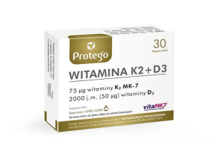 Protego Witamina K2+D3 - 30 kapsułek