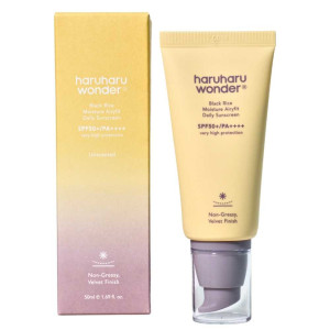 HaruHaru Wonder Nawilżający krem przeciwsłoneczny SPF50+ Black Rice Moisture Airyfit - 50 ml