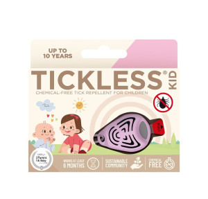 Tickless Kid Ultradźwiękowa ochrona przed kleszczami - Różowy