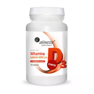 Aliness Witamina D3 Forte 4000 IU - 120 tabletek