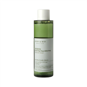 Mary&May Tonik do cery problematycznej Vegan CICA Tea Tree AHA PHA - 200 ml