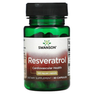 Swanson Resweratrol 100 mg - 30 kapsułek