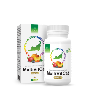 Pokusa MultiVit Cat Witaminy dla kota - 300 tabletek