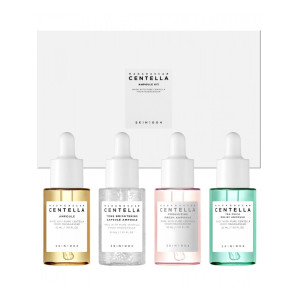 SKIN1004 Zestaw ampułek do twarzy Madagascar Centella Ampoule Kit - 4x30 ml