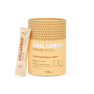 Aura Herbals Colladrop Beauty, kolagen HMG, mango 10000 mg - 30 saszetek