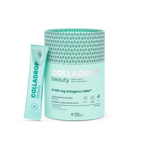 Aura Herbals Colladrop Beauty, kolagen HMG, mojito 10000 mg - 30 saszetek