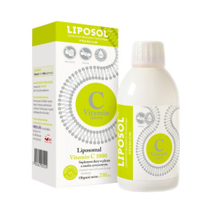 Liposol Vitamin C 1000 Liposomalna Witamina C (buforowana) cytrynowa - 250 ml