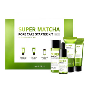 Some By Mi Super Matcha Pore Care Starter Kit - Zestaw do problematycznej cery z Matchą
