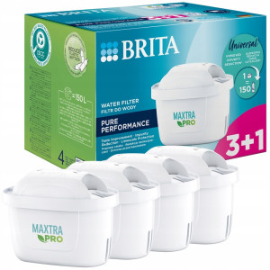 Brita Maxtra Pro Pure Performance Wkład filtrujący - 3+1 szt.
