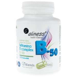 Aliness Witamina B Complex B-50 - 100 kapsułek
