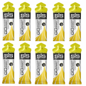 SIS GO Isotonic Energy Izotoniczny żel energetyczny, cytryna-limonka - 10 sztuk