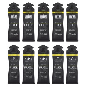 SIS Beta-Fuel + Nootropics Żel energetyczny jabłkowy - 10 sztuk