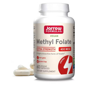 Jarrow Formulas Methyl Folate (Folian) 400 mcg - 60 kapsułek