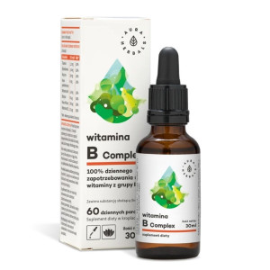Aura Herbals Witamina B Complex w kroplach - 30 ml